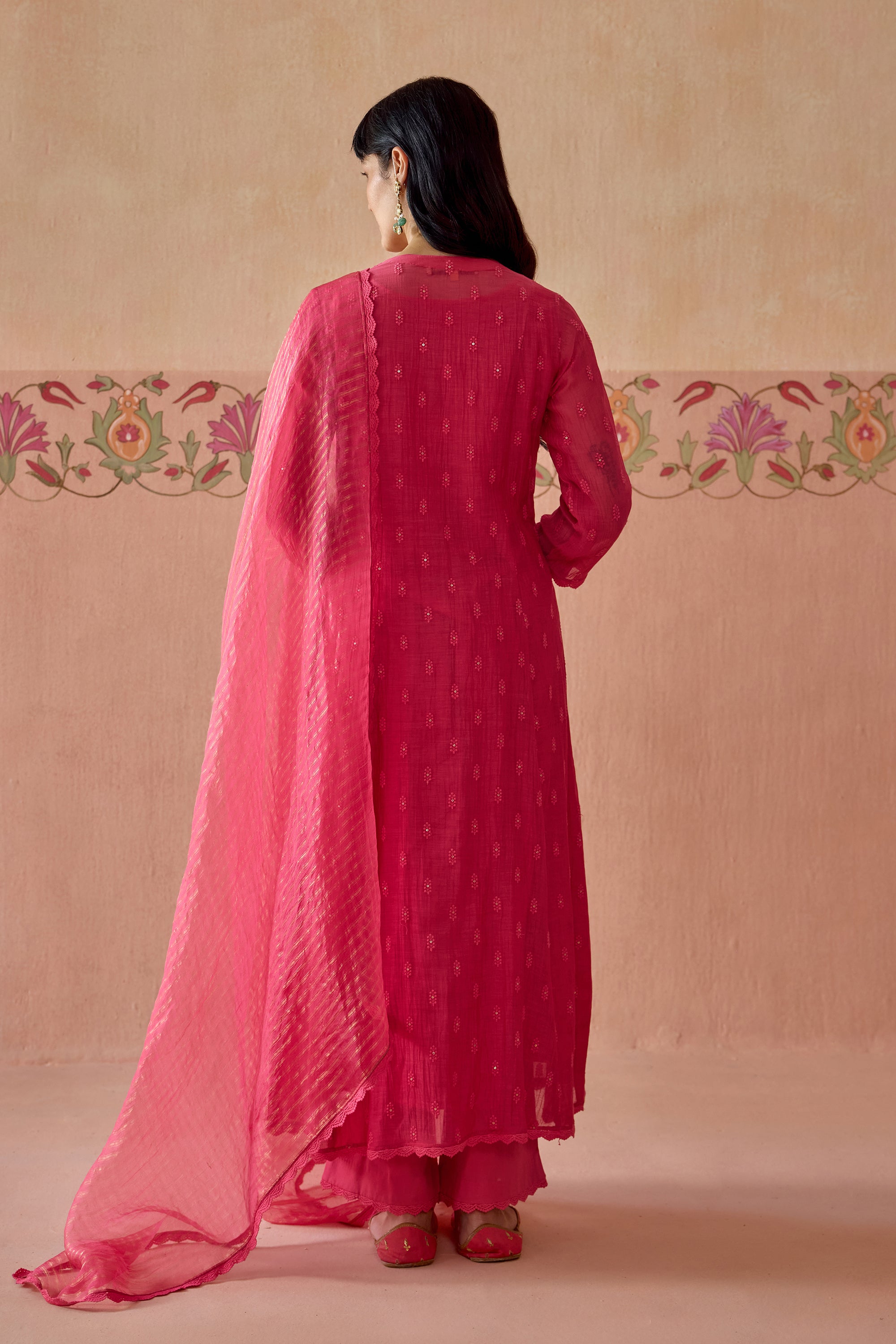 Chirai Kurta Set - F