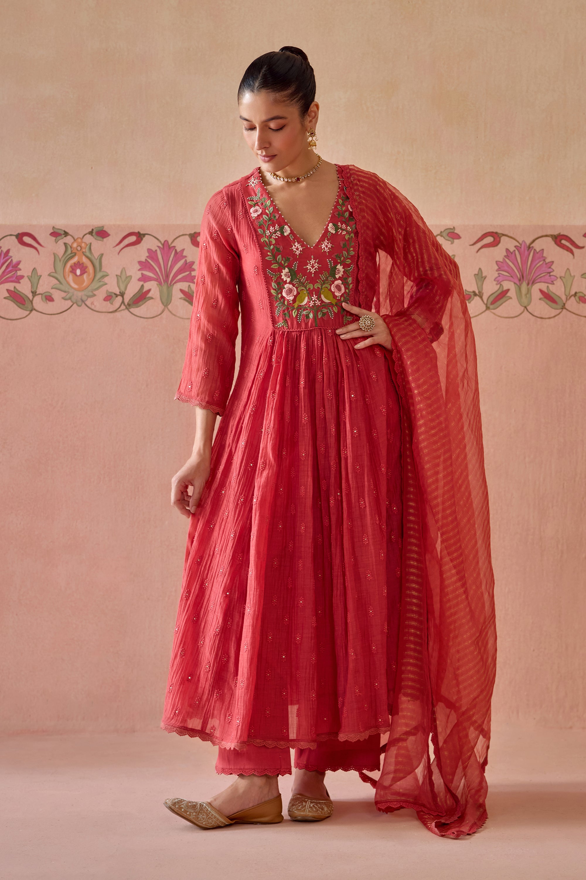 Chirai Kurta Set - B