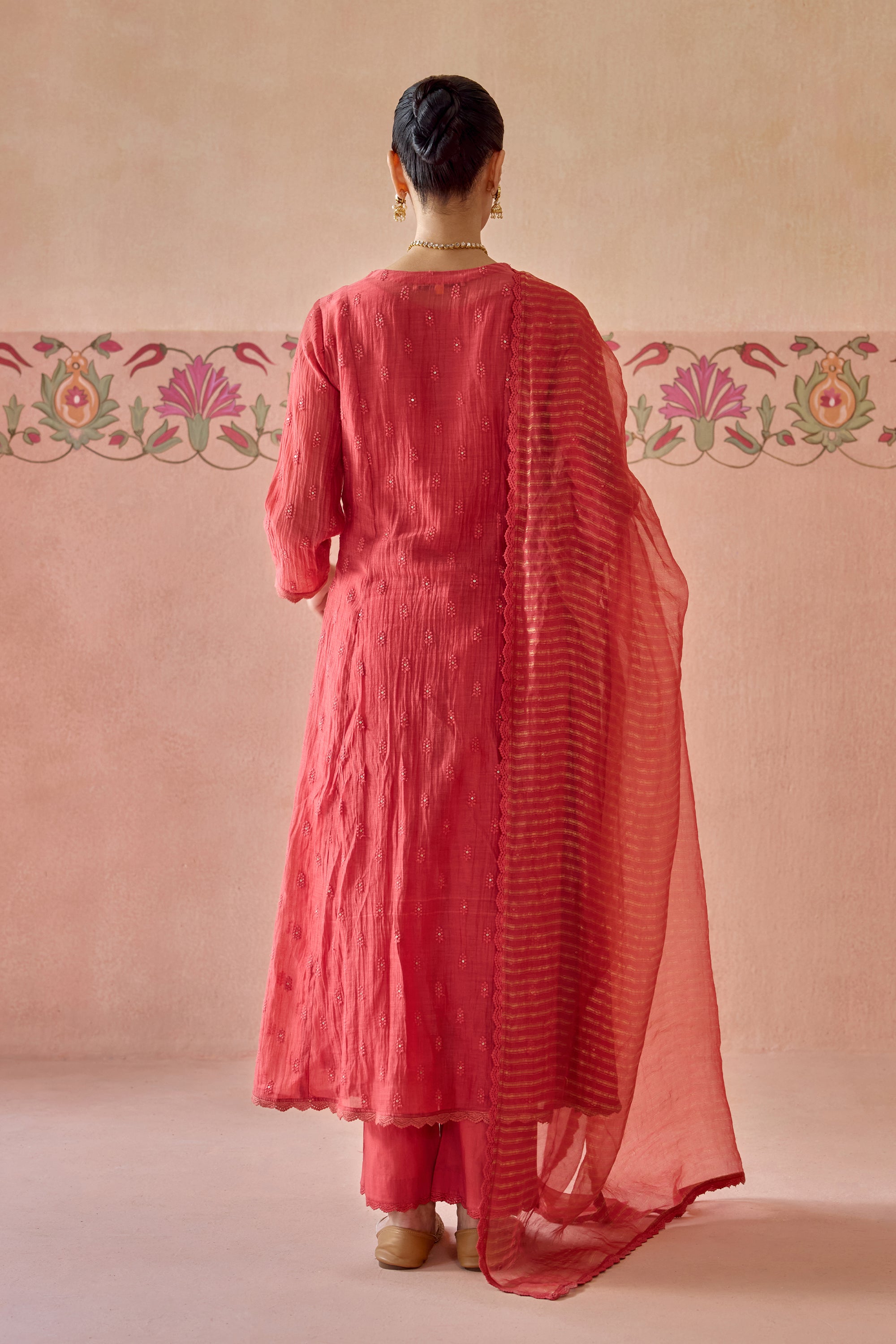 Chirai Kurta Set - F