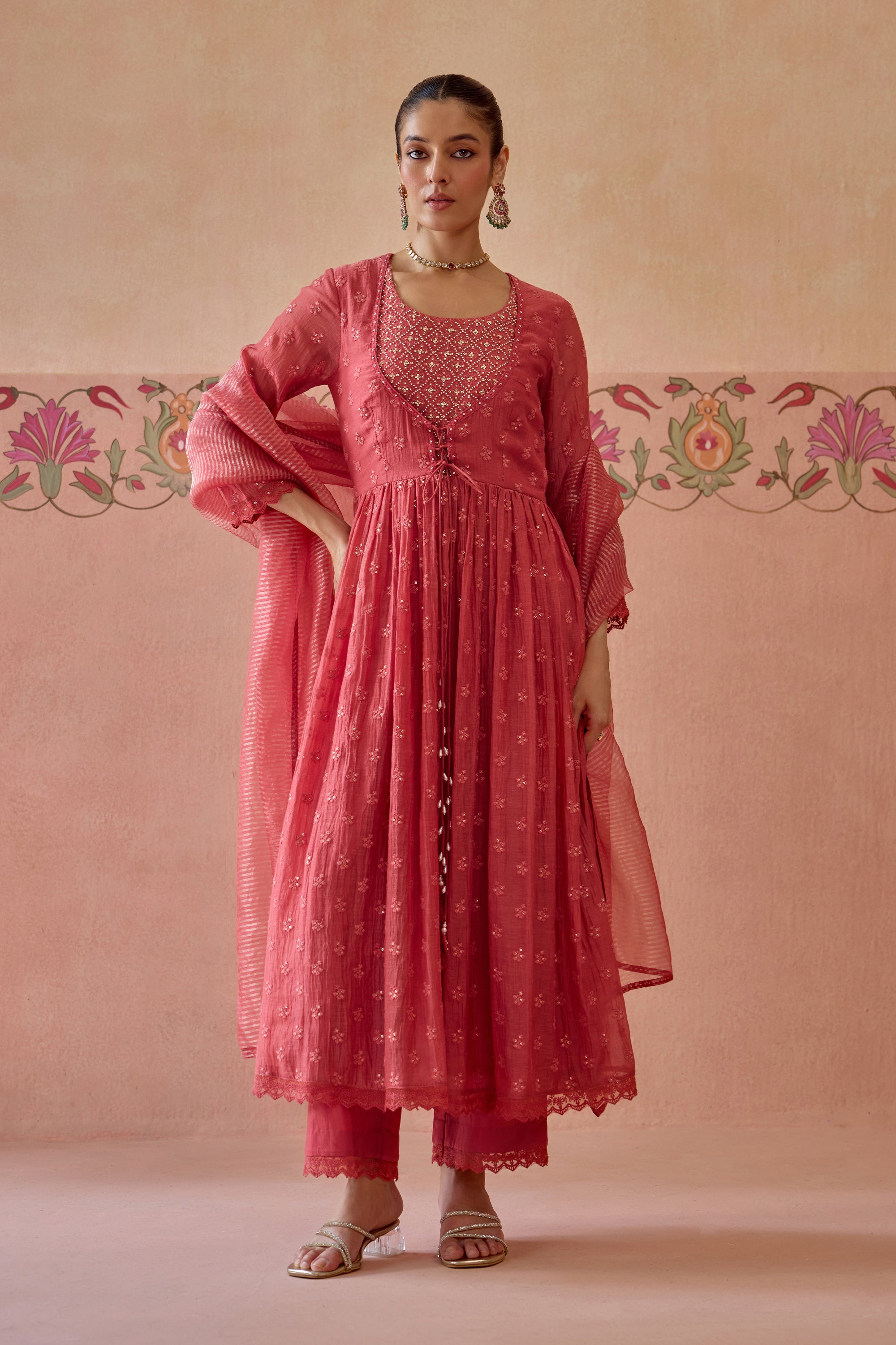 Falak Aanarkali Set - A