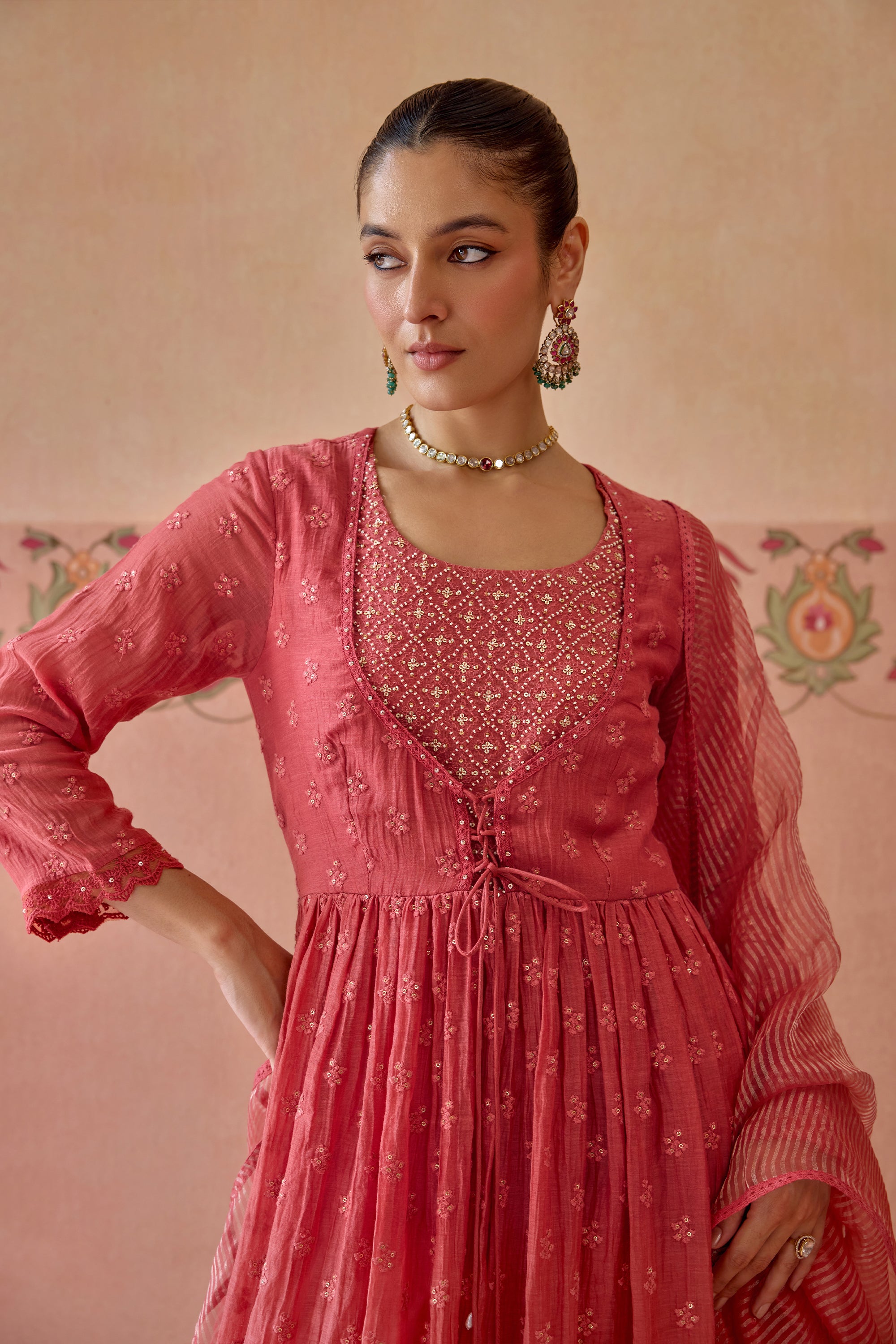 Falak Aanarkali Set - C