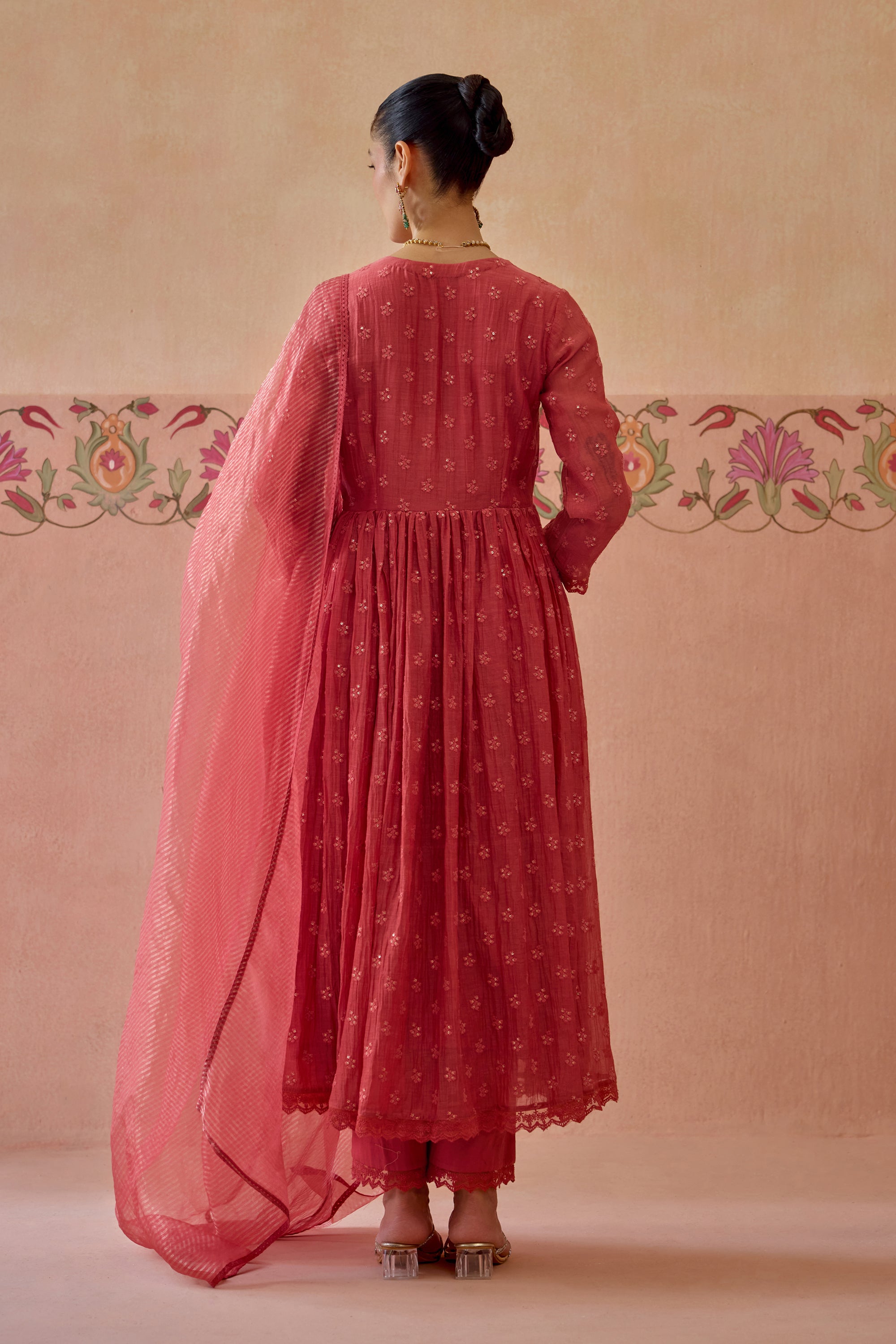 Falak Aanarkali Set - D