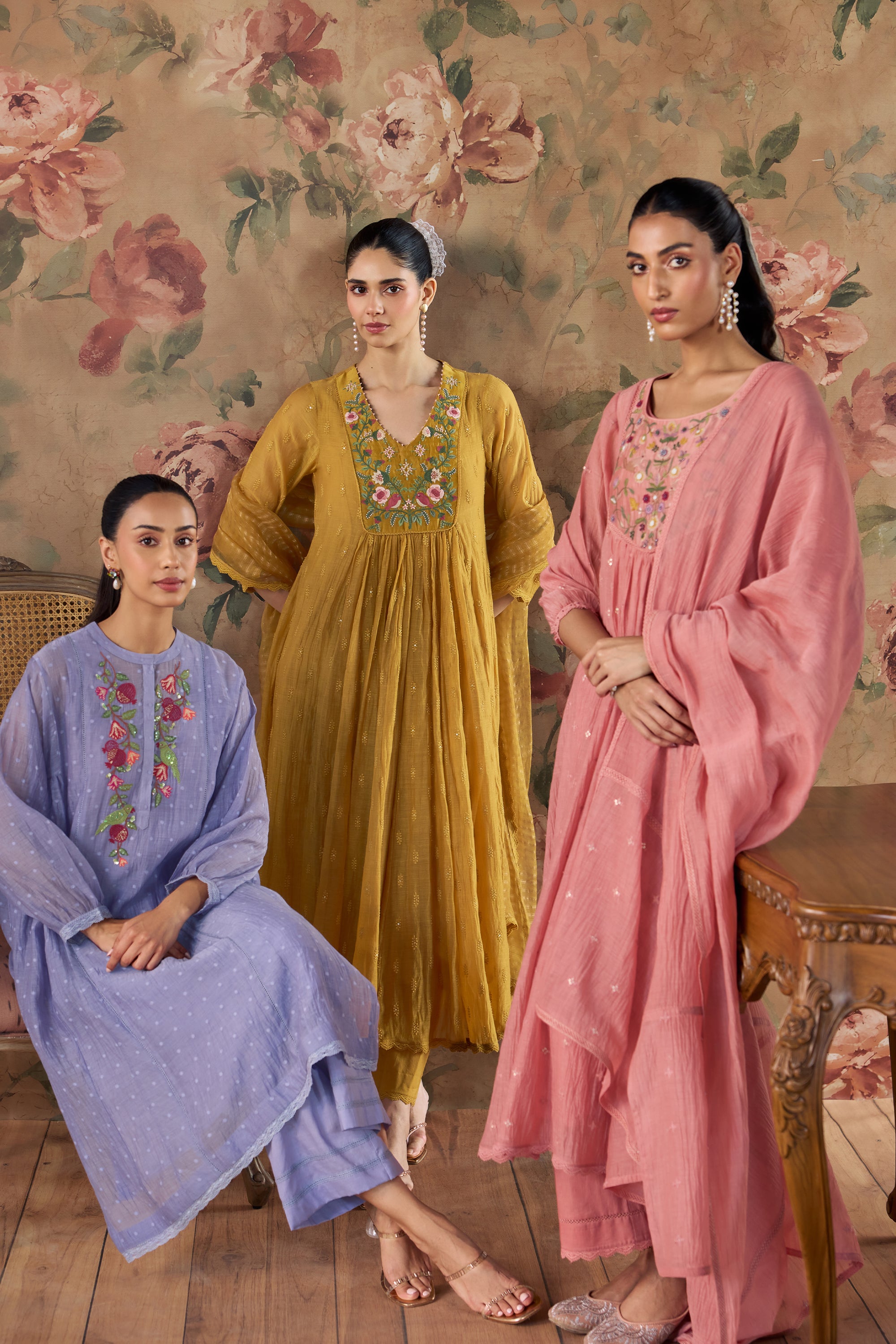 Phool Kurta Set G