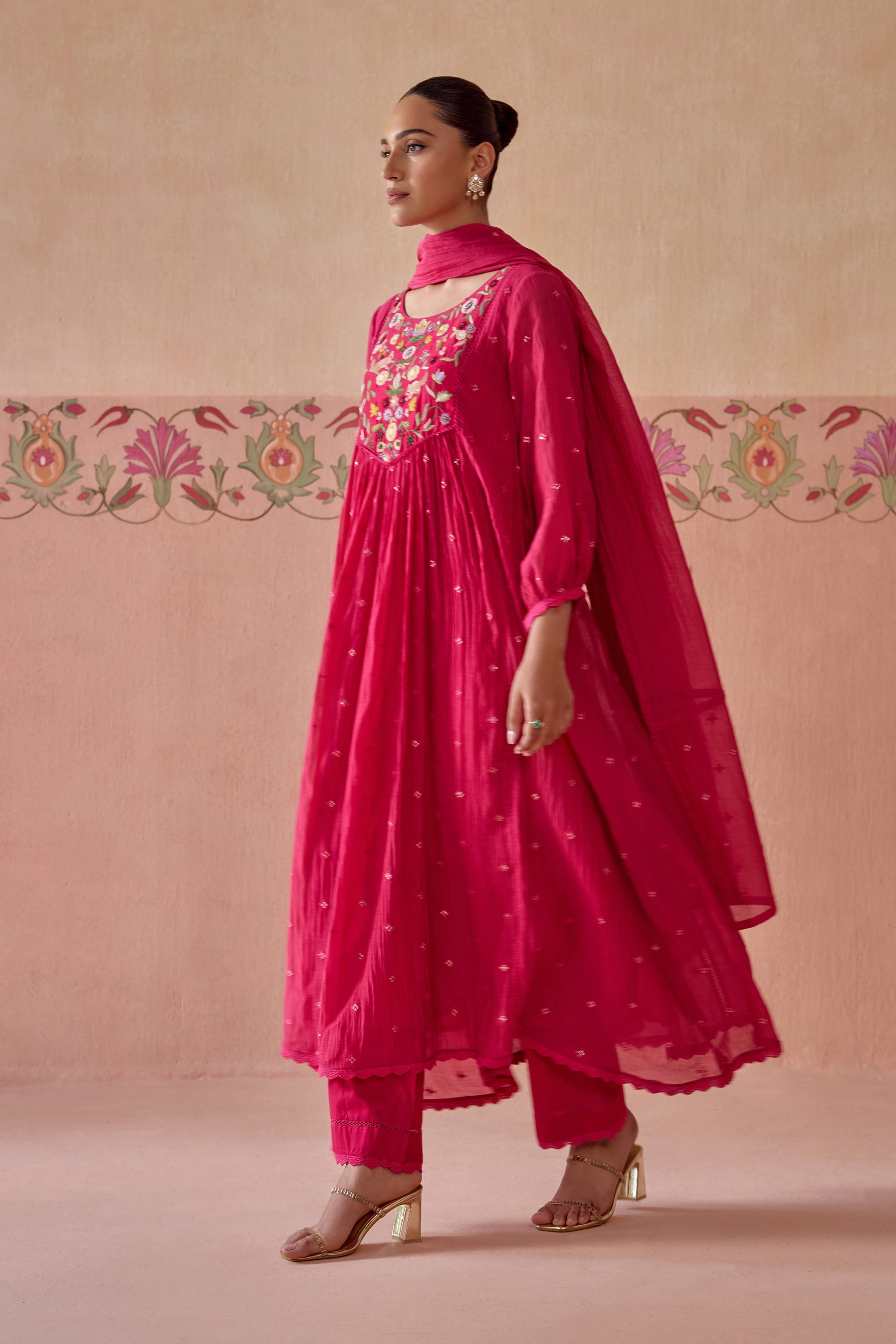 Phool Kurta Set - B