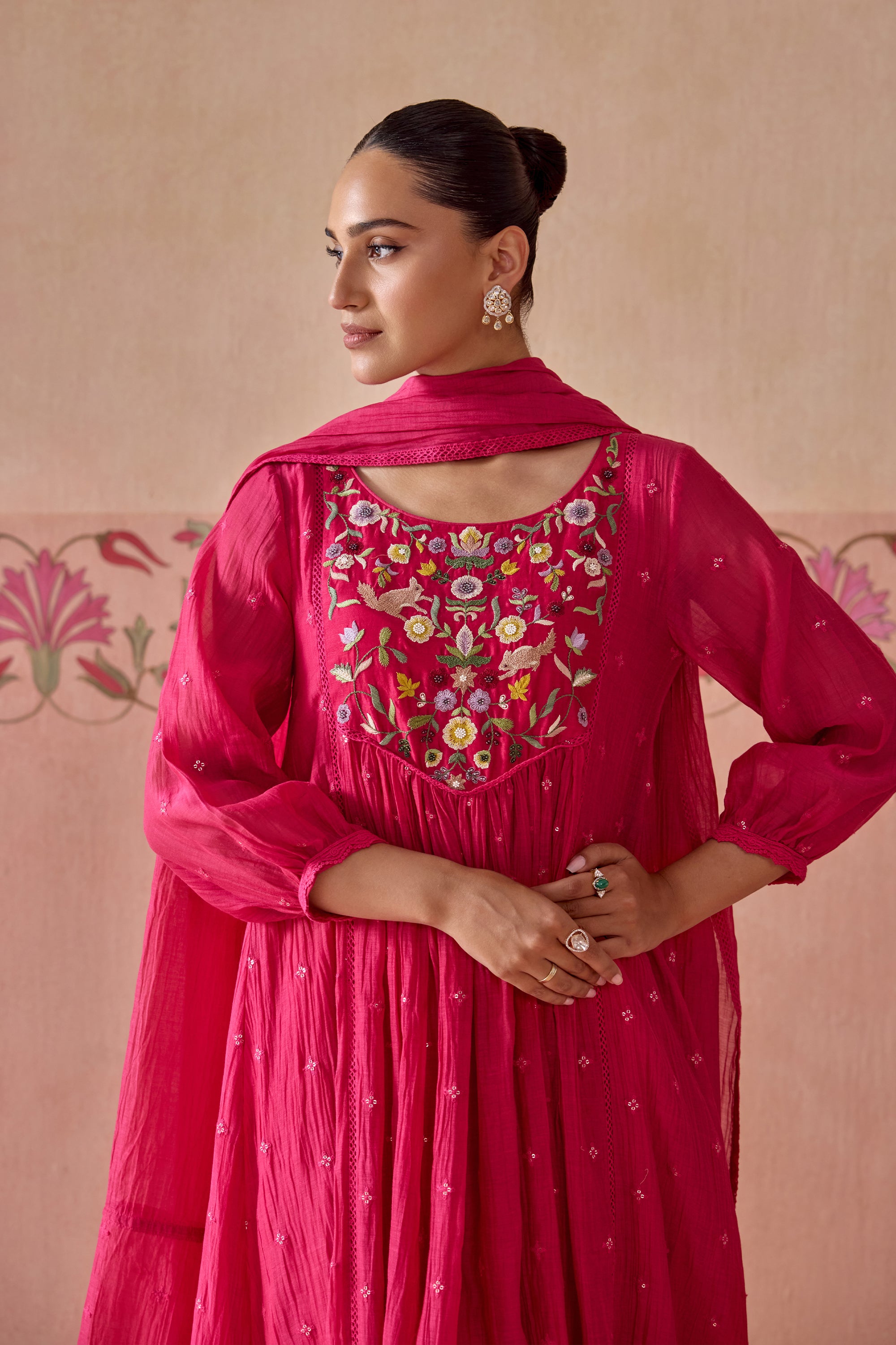 Phool Kurta Set - C