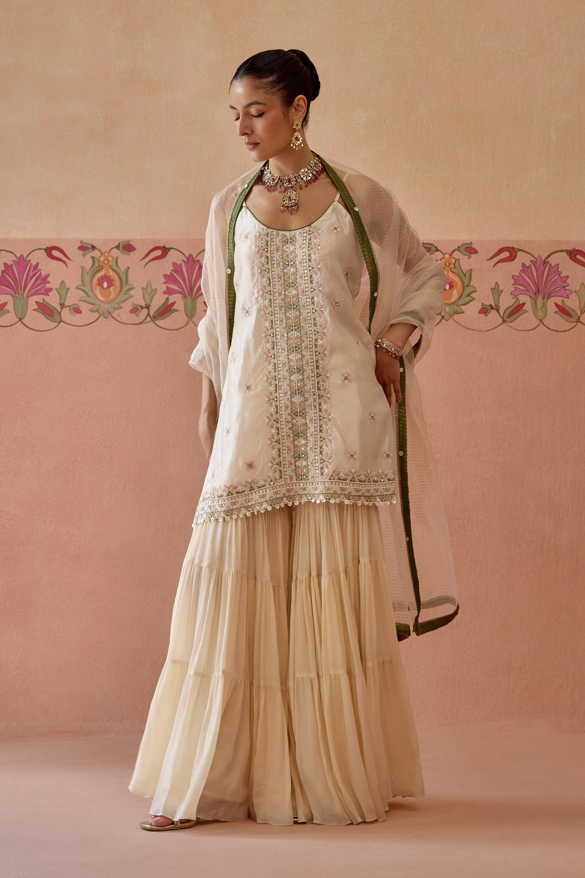 Sahiba Gharara Set - B