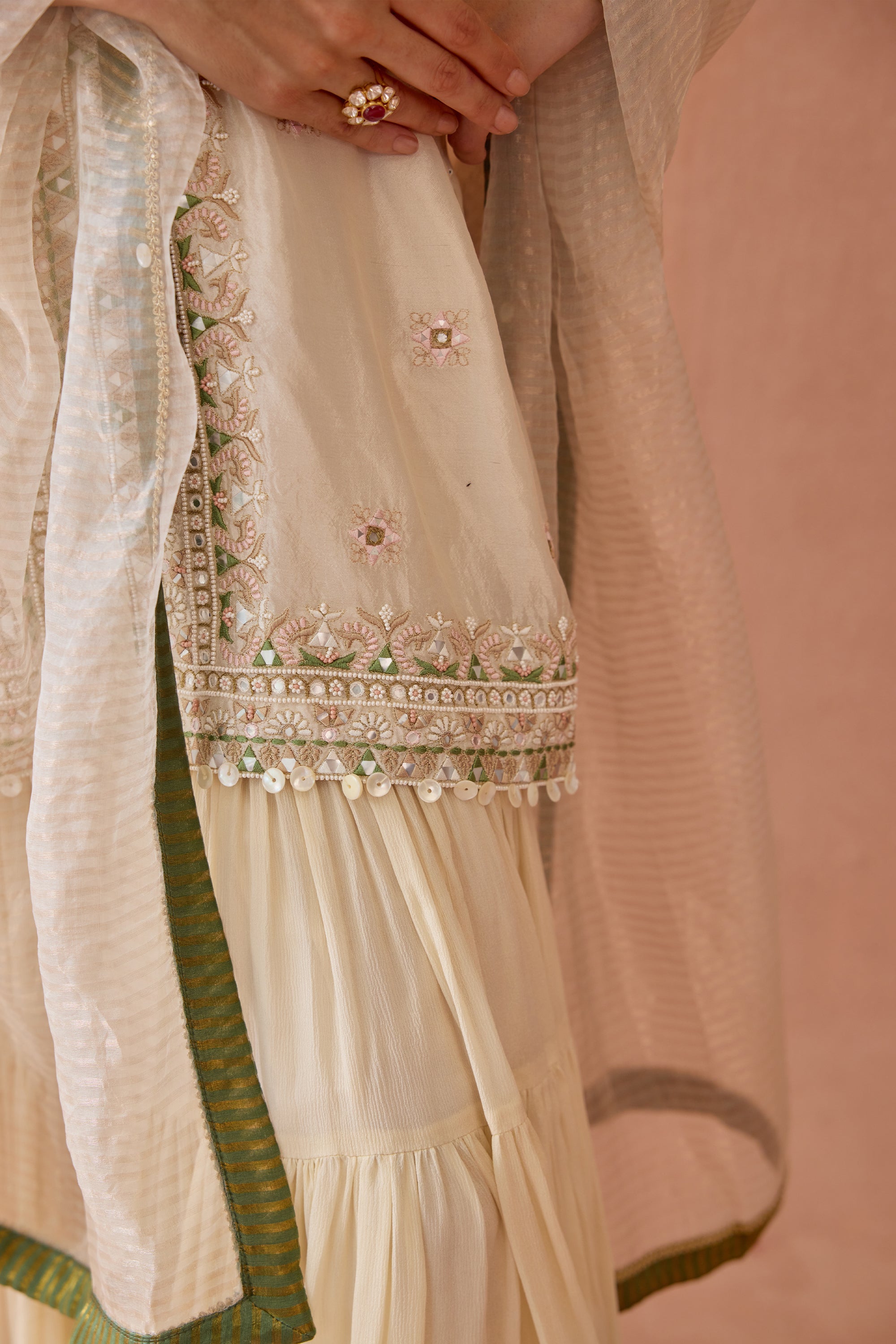 Sahiba Gharara Set - E